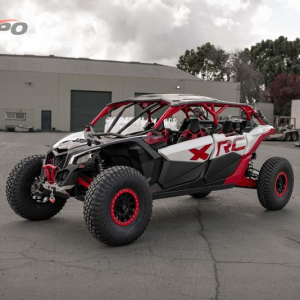 2024 Can-Am® MAV X3 MAX XRC 6 SPEAKER TUR RR WHITE RED